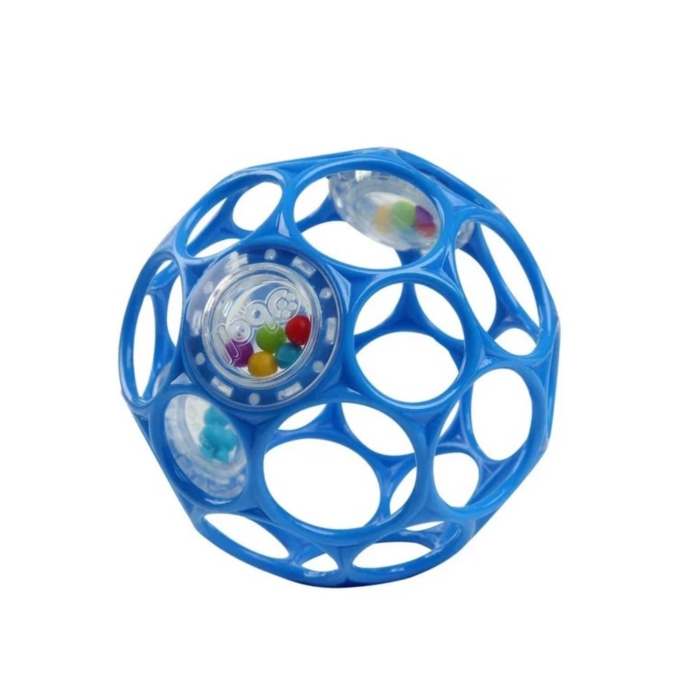 Bright Starts Oball Toy Ball Rattle- Blue